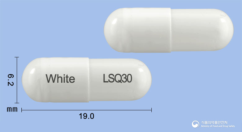 란소큐캡슐30mg(란소프라졸과립) 제품 이미지
