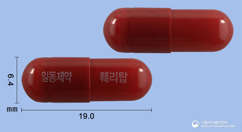 훼리탑캡슐(글루콘산제이철나트륨착염) 제품 이미지