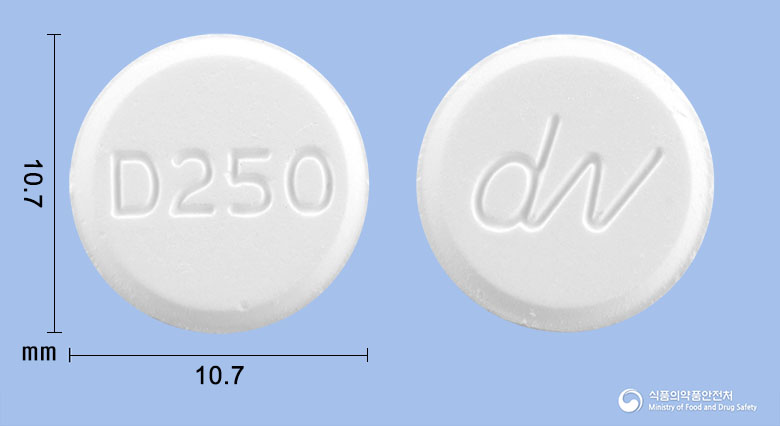 도베우정250mg(도베실산칼슘수화물) 제품 이미지