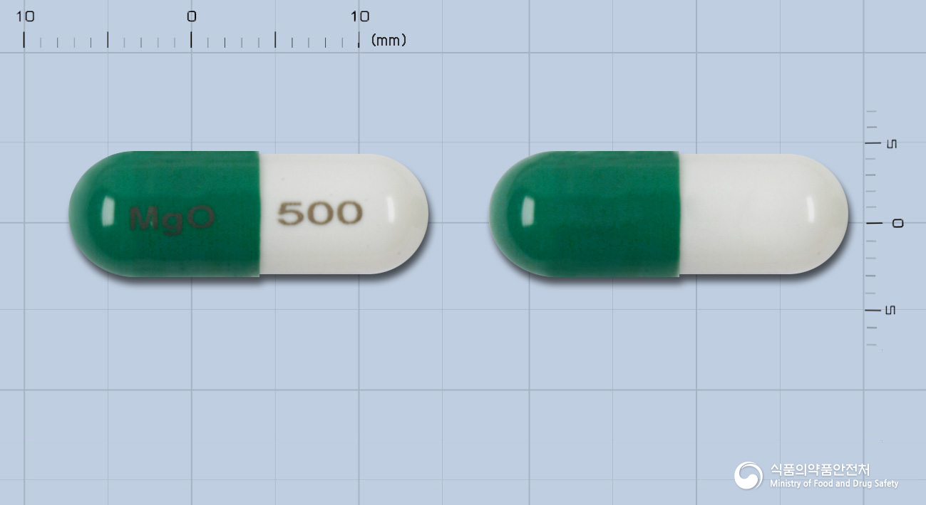 마그오캡슐500mg(산화마그네슘) 제품 이미지