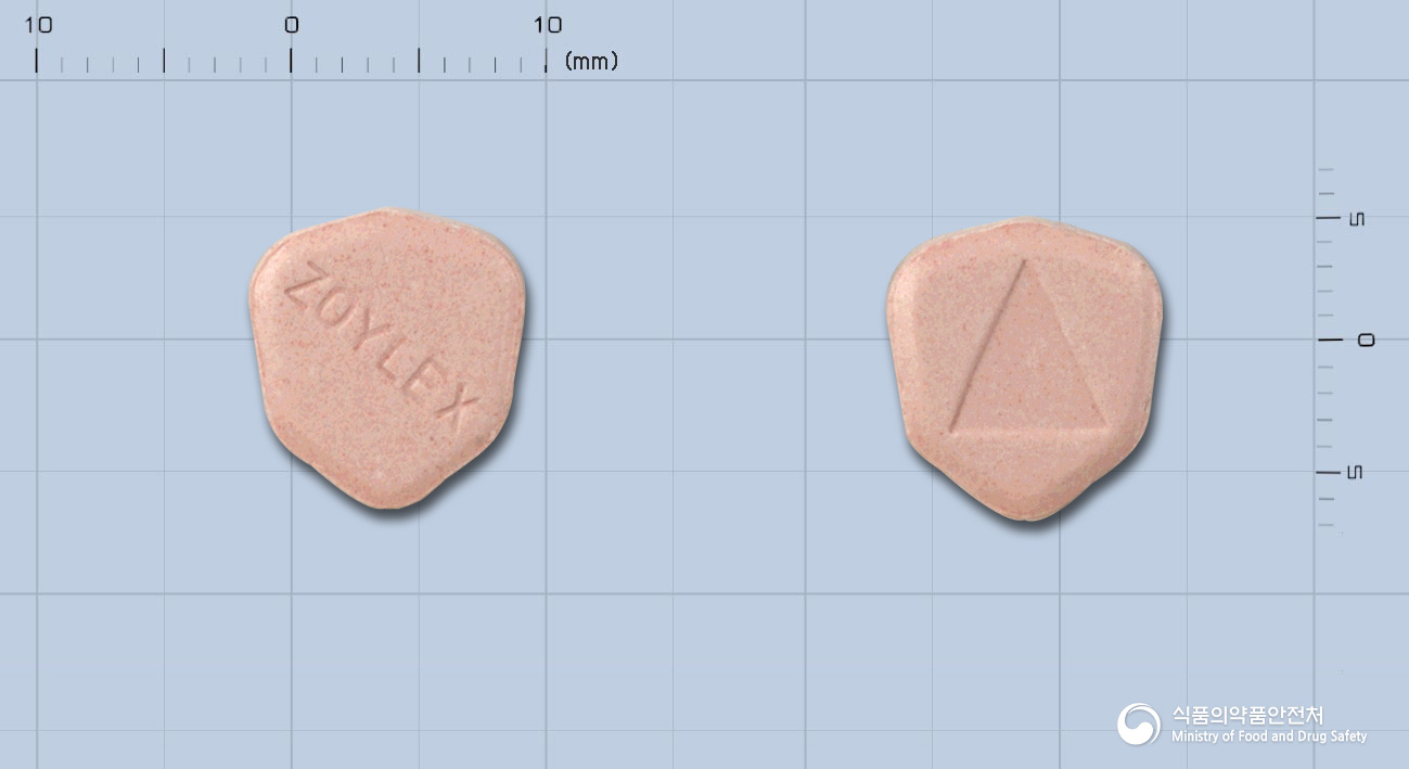 조이렉스정400밀리그램(아시클로버)(수출명:HerpexTabs.400mg) 제품 이미지