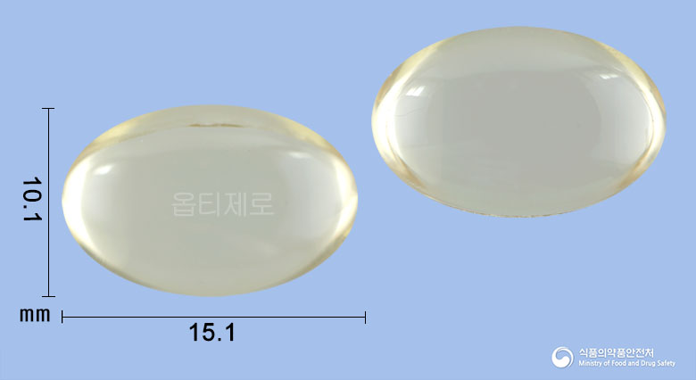 옵티제로연질캡슐(덱시부프로펜) 제품 이미지