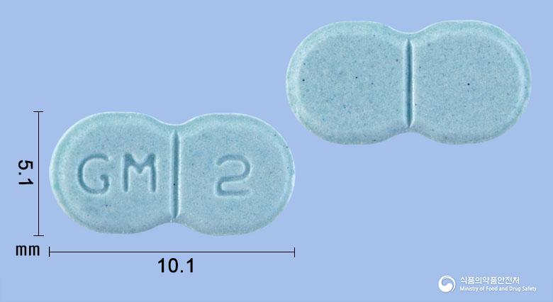 글리메피릴정2mg(글리메피리드)  제품 이미지