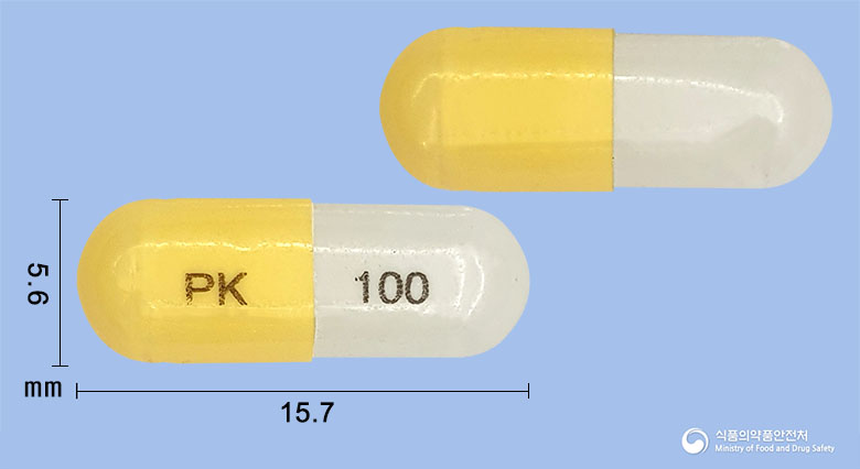 가바스탄캡슐100mg(가바펜틴) 제품 이미지