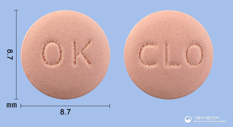 플라킴정75mg(클로피도그렐황산수소염) 제품 이미지