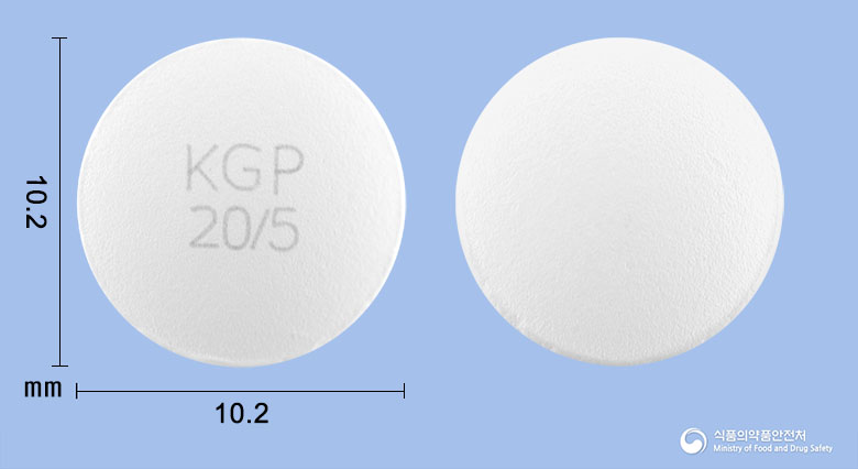 유메로정20/5mg 제품 이미지
