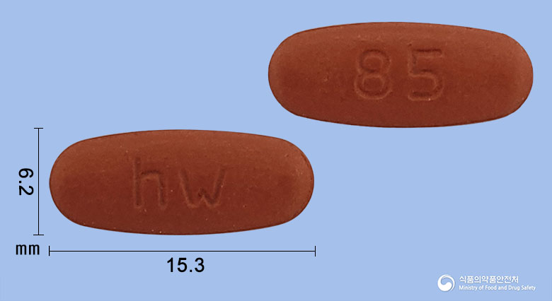 코플렉스정160/12.5mg 제품 이미지