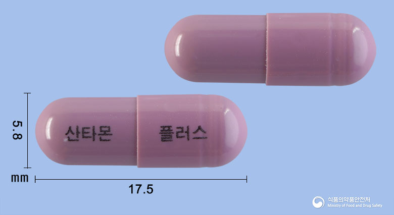 산타몬플러스캡슐 제품 이미지