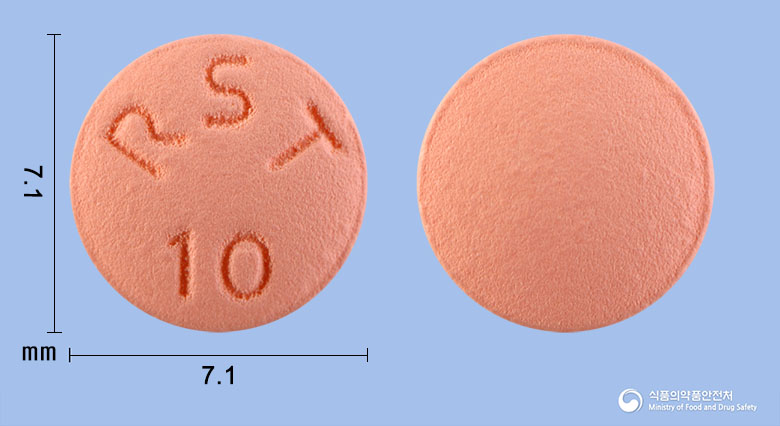 로스타정10mg(로수바스타틴칼슘) 제품 이미지