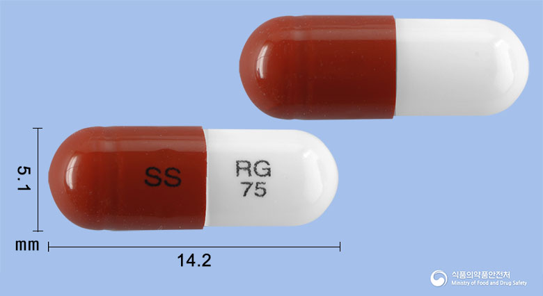 삼성프레가발린캡슐75mg 제품 이미지