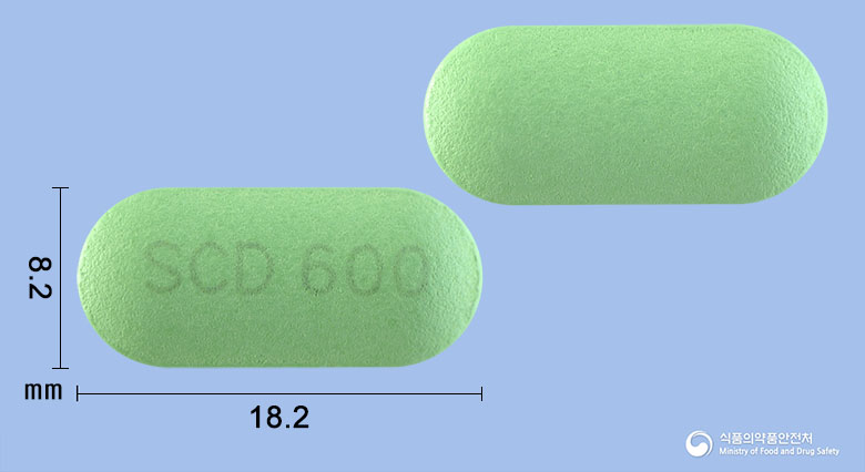 디아패시드정600mg(티옥트산) 제품 이미지