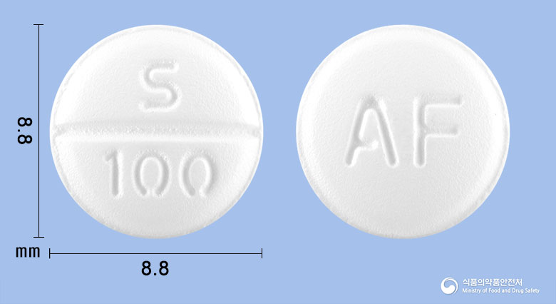 안포랄정100mg(사르포그렐레이트염산염) 제품 이미지