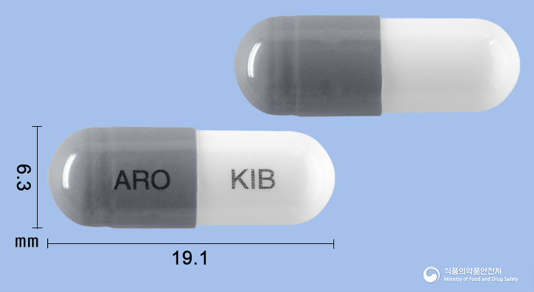 아로필립캡슐100mg(아세브로필린) 제품 이미지