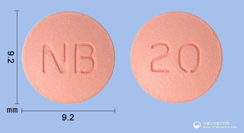 로수바트정20mg(로수바스타틴칼슘) 제품 이미지
