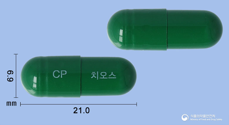 치오스캡슐(디오스민) 제품 이미지