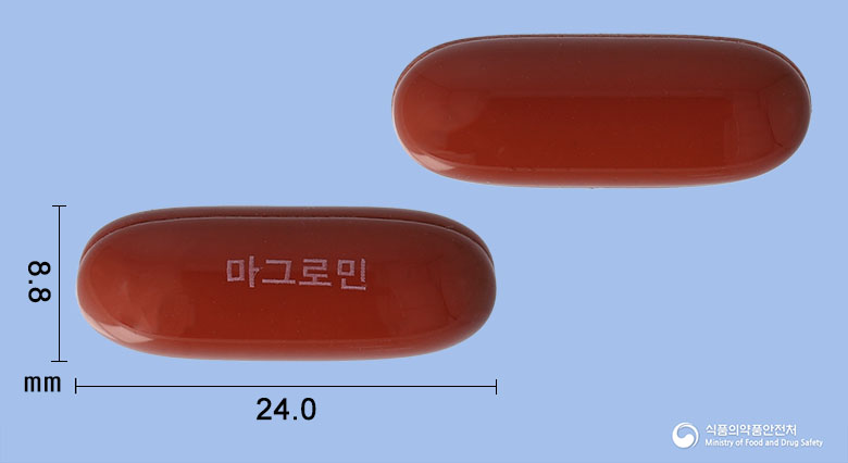 마그로민골드프리미엄연질캡슐 제품 이미지