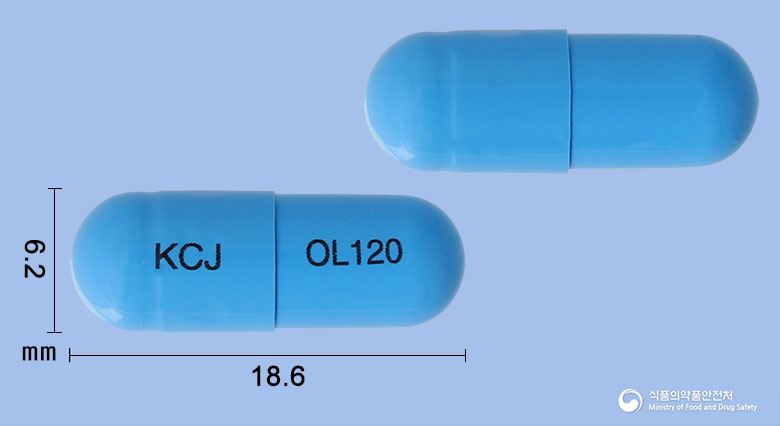 올리시스캡슐120mg(오르리스타트) 제품 이미지
