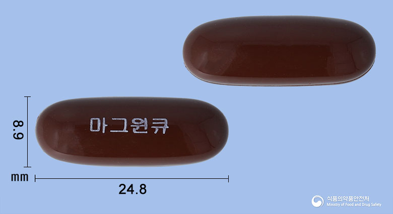 마그윈큐연질캡슐 제품 이미지
