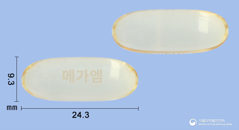 메가엠연질캡슐(오메가-3-산에틸에스테르90) 제품 이미지