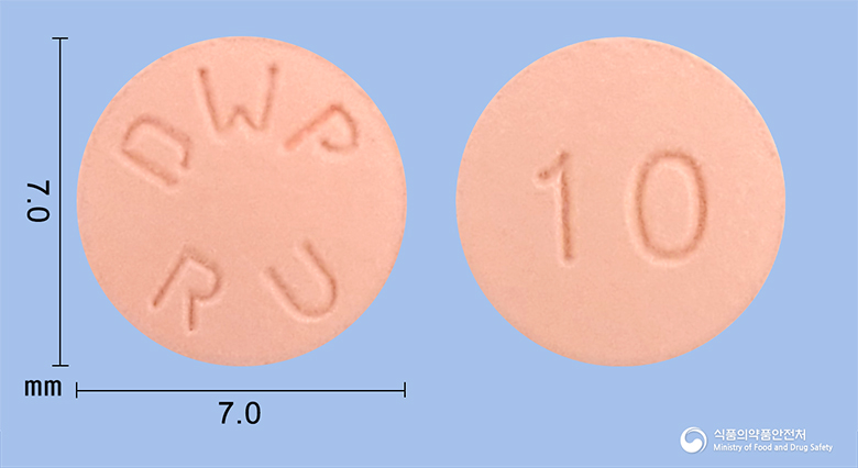 크로우정10mg(로수바스타틴칼슘) 제품 이미지