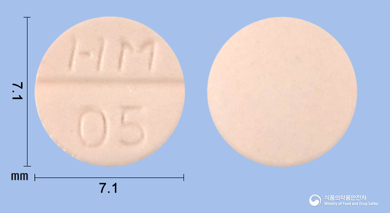 올로타딘정5mg(올로파타딘염산염) 제품 이미지