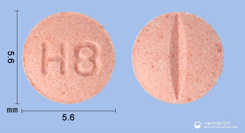 하이살탄정8mg(칸데사르탄실렉세틸) 제품 이미지