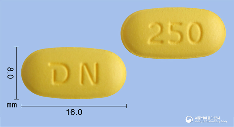 클래마신정250mg(클래리트로마이신) 제품 이미지