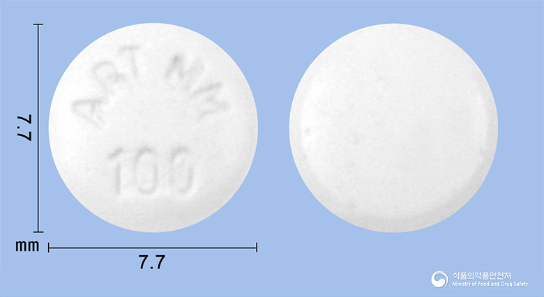 아로탈정(아세클로페낙)(수출명:아로세탈정(Arocetaltablet)) 제품 이미지