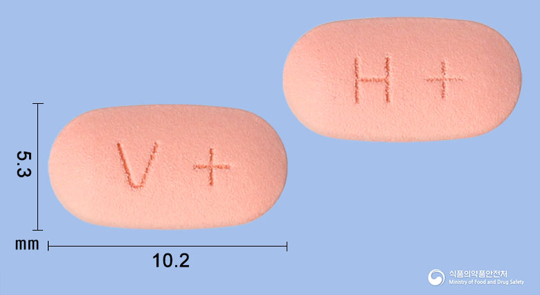 바르반플러스정80/12.5mg 제품 이미지