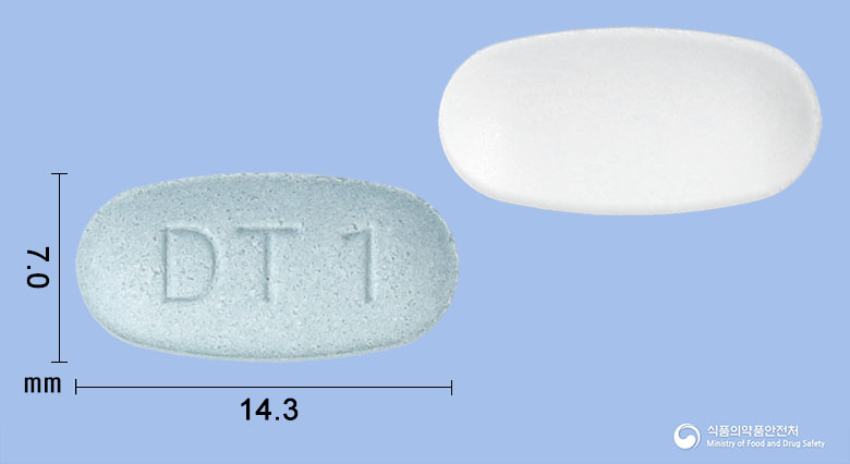듀얼살탄정40/5mg 제품 이미지