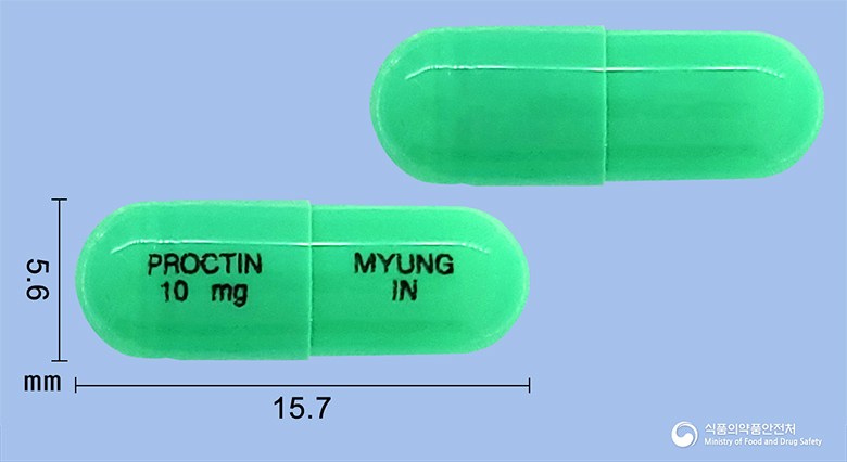 푸록틴캡슐10밀리그램(플루옥세틴염산염) 제품 이미지