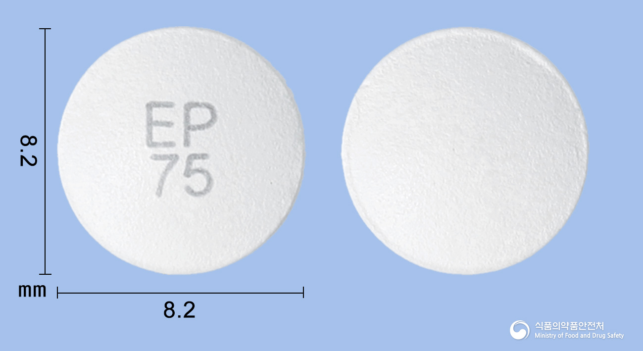 대우에페리손SR서방정75mg(에페리손염산염) 제품 이미지