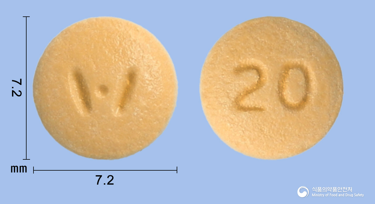 라베휴정20mg(라베프라졸나트륨) 제품 이미지