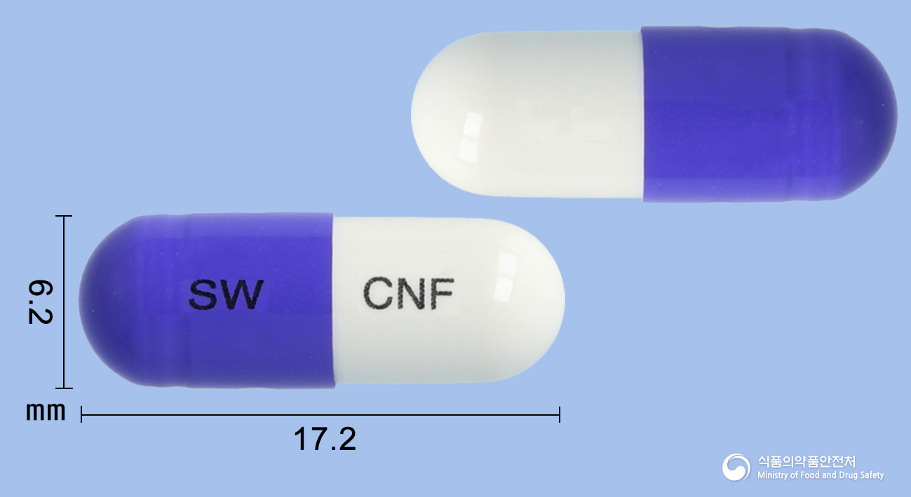 세나프캡슐250mg(세파클러수화물) 제품 이미지
