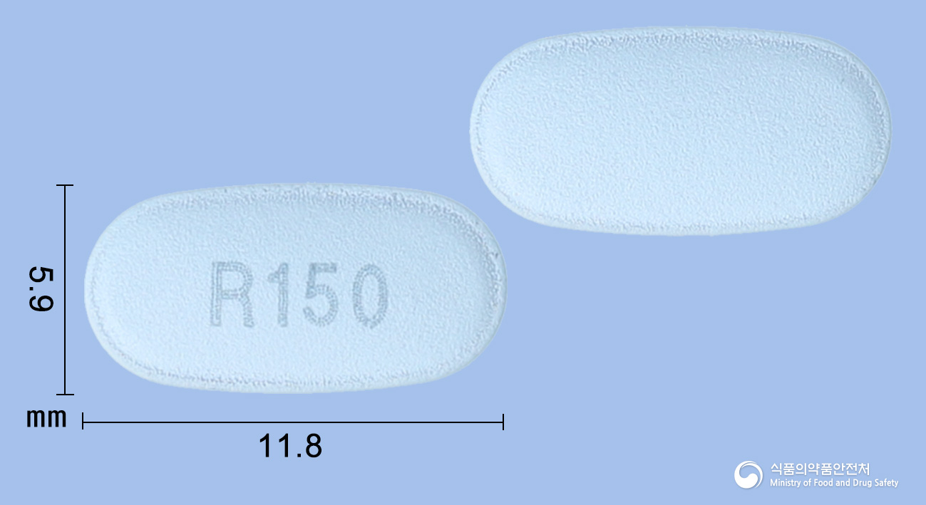 리세즈정150mg(리세드론산나트륨일수화물) 제품 이미지