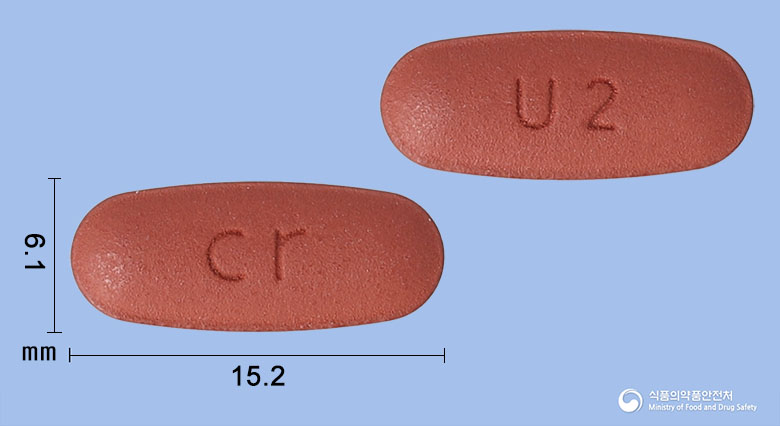 유오탄정160/12.5mg 제품 이미지