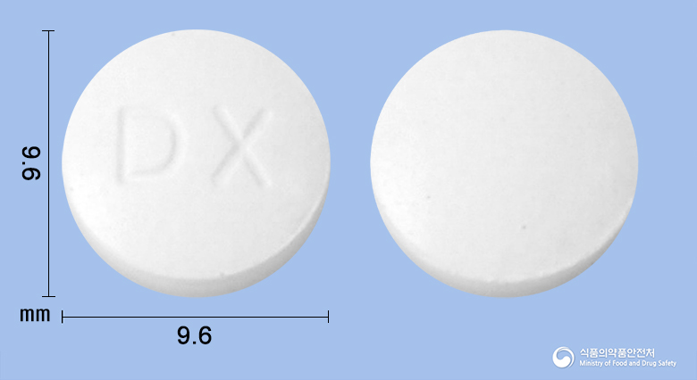 리락신정(카르바민산클로르페네신)(수출용)(수출명:DONGKOO RILAXINE Tablets) 제품 이미지
