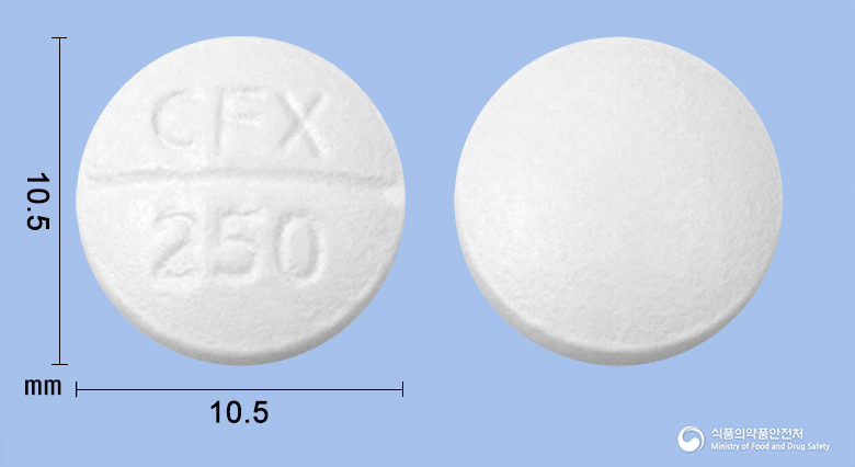 파마시프로플록사신정250mg(시프로플록사신염산염수화물) 제품 이미지