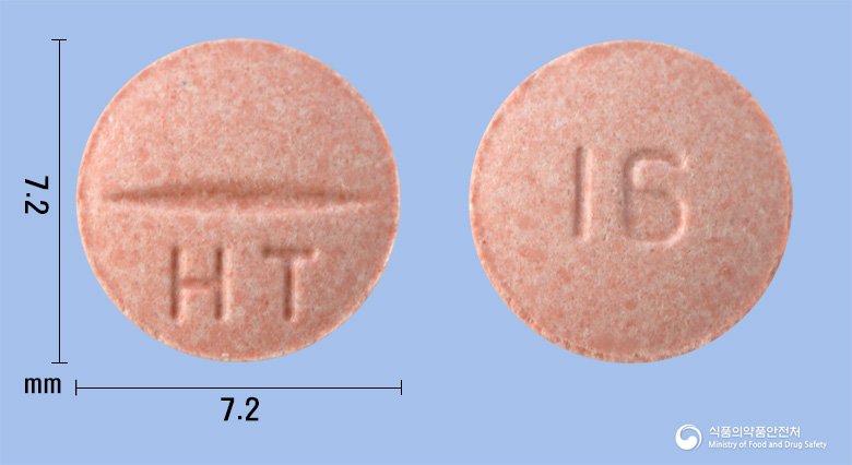 휴테칸정16mg(칸데사르탄실렉세틸) 제품 이미지