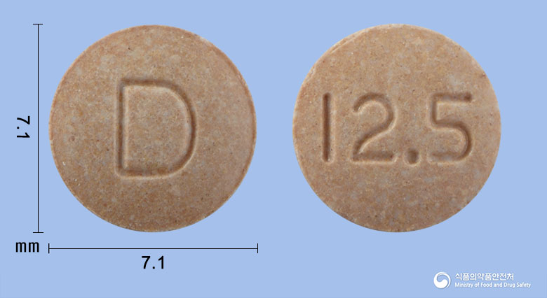 달라트정12.5mg(카르베딜롤) 제품 이미지