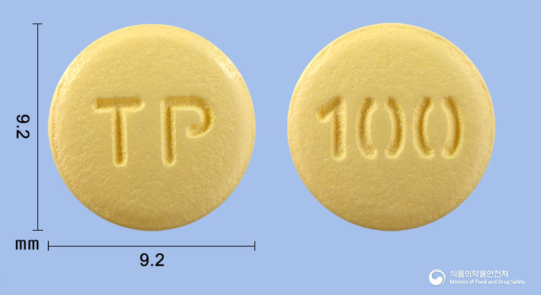 토피맥스정100mg(토피라메이트) 제품 이미지
