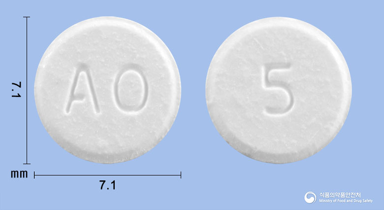 알쯔페질속붕정5mg(도네페질염산염수화물) 제품 이미지