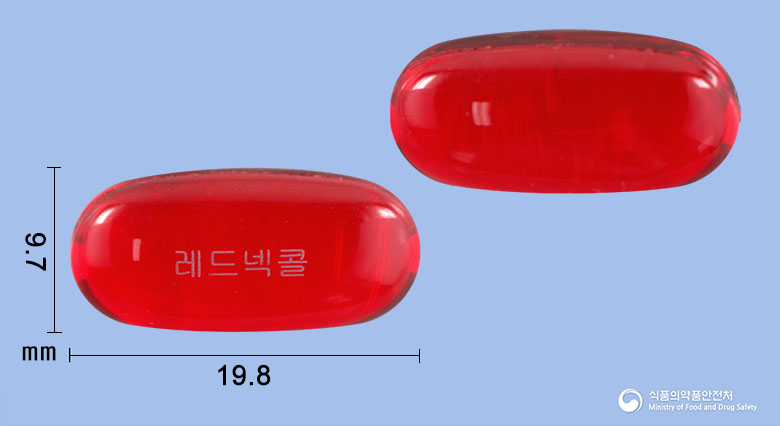 레드넥콜연질캡슐 제품 이미지