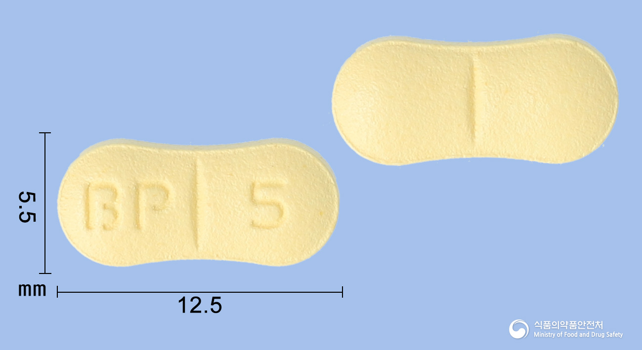 피엠에스메만틴정5mg(메만틴염산염) 제품 이미지
