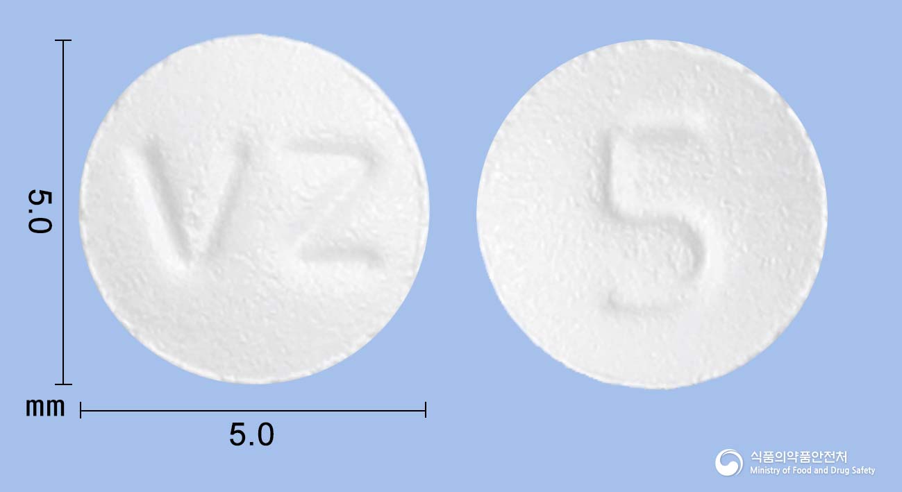 비보존아토르바스타틴정5mg(아토르바스타틴칼슘삼수화물) 제품 이미지
