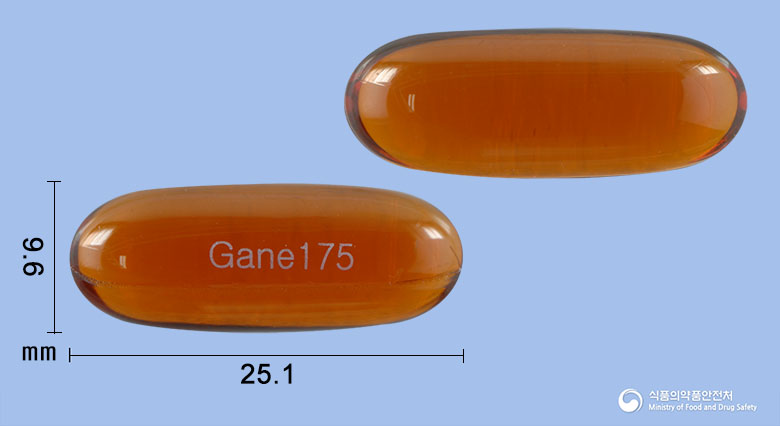 가네리버연질캡슐175mg(밀크시슬열매건조엑스) 제품 이미지