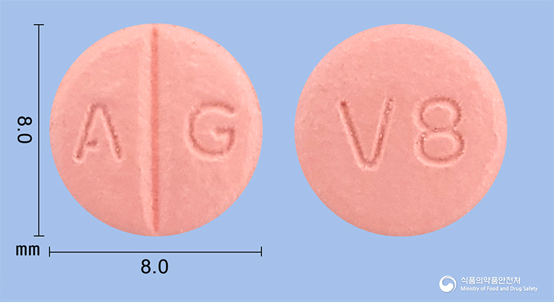 디큐반정80mg(발사르탄) 제품 이미지