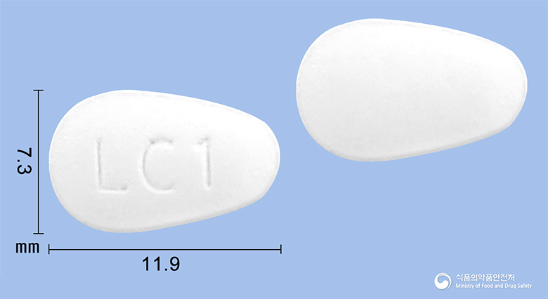 로카탄정100mg(로사르탄칼륨) 제품 이미지