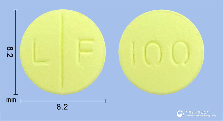 로맥사신정100mg(로메플록사신염산염) 제품 이미지