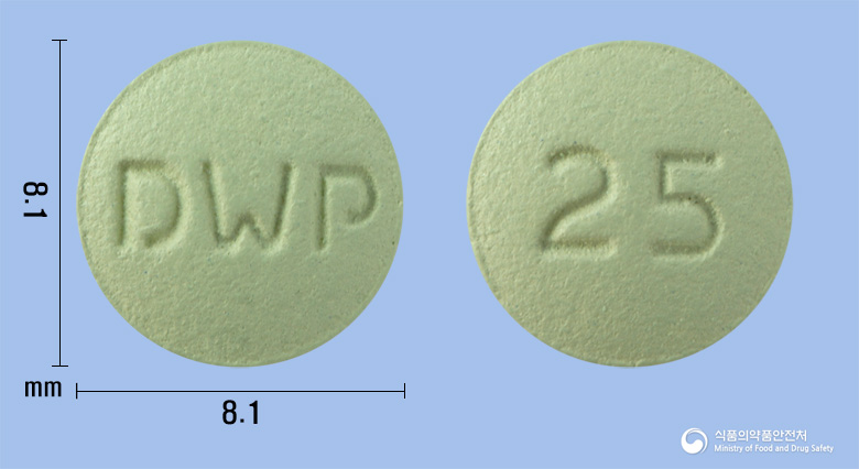 레파트진정25mg(시나칼세트염산염) 제품 이미지